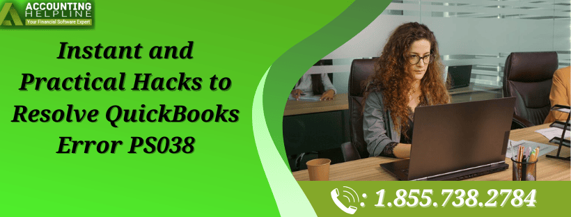 QuickBooks Error PS038
