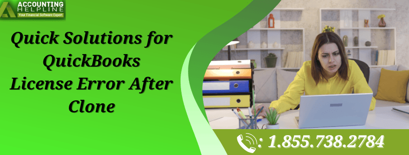 QuickBooks License Error After Clone